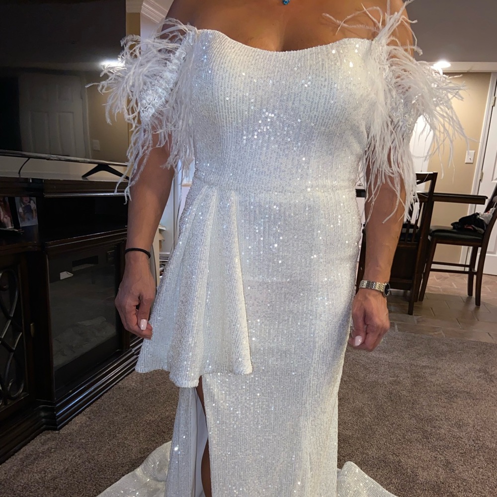Sherri Hill wedding dress